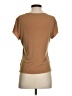 AK Anne Klein Tan Short Sleeve Top Size S - photo 2
