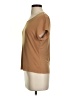 AK Anne Klein Tan Short Sleeve Top Size S - photo 5