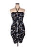 Assorted Brands Animal Print Blue Cocktail Dress Size L - photo 1