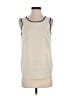 Ann Taylor LOFT 100% Polyester Ivory Sleeveless Top Size XS - photo 1