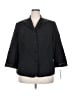 Emily... 100% Polyester Black Blazer Size 20W - photo 1