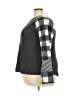 Lovely Melody Checkered-gingham Gray Pullover Sweater Size 3X - photo 5