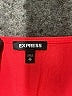 Express Solid Red Romper Size XS - photo 4