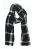 Unbranded Plaid Black Scarf One size - photo 1
