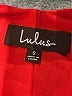Lulus 100% Polyester Red Cocktail Dress Size S - photo 7