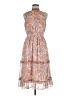 1.State 100% Polyester Paisley Orange Cocktail Dress Size M - photo 1