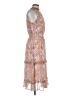 1.State 100% Polyester Paisley Orange Cocktail Dress Size M - photo 4