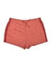 Athleta 100% Nylon Solid Orange Athletic Shorts Size 10 - photo 1