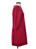 Alice + Olivia Solid Red Burgundy Casual Dress Size 0 - photo 4