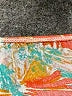 Unbranded 100% Rayon Orange 3/4 Sleeve Blouse Size 0X - photo 6