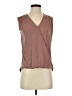 Maurices Brown Sleeveless T-Shirt Size XS - photo 1