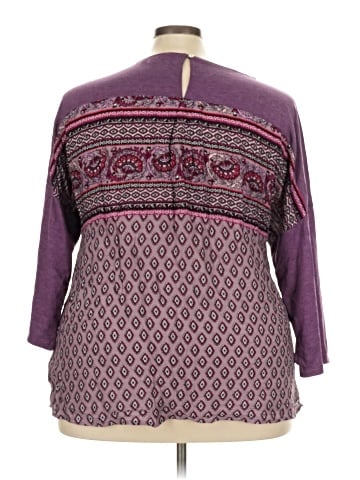 Weekend Suzanne Betro 3/4 Sleeve Top (view 2)