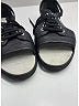 Chanel Black Leather interlocking CC Logo Sandals Size EU 40 1/2 - photo 3