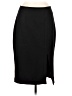 Express Solid Black Formal Skirt Size 6 - photo 1
