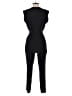 Theory 100% Silk Solid Black Jumpsuit Size 4 - photo 2