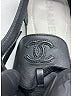 Chanel Black Leather interlocking CC Logo Sandals Size EU 40 1/2 - photo 7