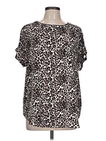 Buffalo by David Bitton Short Sleeve Blouse (view 1)