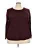 Faded Glory Burgundy 3/4 Sleeve Top Size 3X - photo 1
