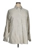 Max Studio Stripes Ivory Long Sleeve Blouse Size XL - photo 1