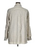 Max Studio Stripes Ivory Long Sleeve Blouse Size XL - photo 2
