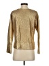 Ann Taylor LOFT Metallic Gold Pullover Sweater Size XXS - photo 2
