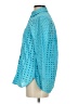 J.Crew 100% Cotton Polka Dots Blue Long Sleeve Blouse Size 0 - photo 5