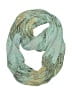 DKNY 100% Polyester Teal Green Scarf One size - photo 1