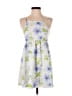 Shein 100% Polyester Floral Blue Casual Dress Size 9 - photo 1