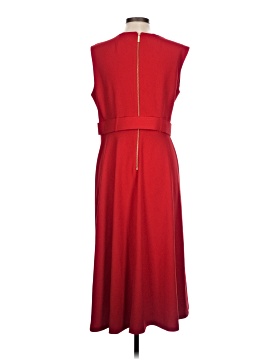 knee length dresses for ladies Orange Bell Sleeve Midi Dress main image 1