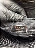 Prada Solid Black Leather Shoulder Bag One size - photo 9