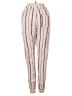 Darah Dahl 100% Rayon Stripes Red Casual Pants Size S - photo 2