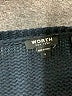 Worth New York 100% Cotton Color Block Blue Pullover Sweater Size S - photo 7