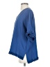 Coco + Carmen 100% Polyester Blue 3/4 Sleeve Blouse Size S - photo 5