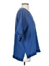Coco + Carmen 100% Polyester Blue 3/4 Sleeve Blouse Size S - photo 4
