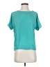 The Limited 100% Polyester Teal Short Sleeve Blouse Size XS - photo 1