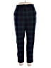 Talbots Plaid Blue Casual Pants Size 16 - photo 1