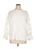 Sioni White Sweatshirt Size 1X - photo 1