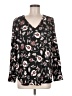 Ann Taylor Black Long Sleeve Blouse Size M - photo 1