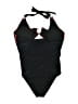 Romwe Stripes Black One Piece Swimsuit Size XL - photo 2