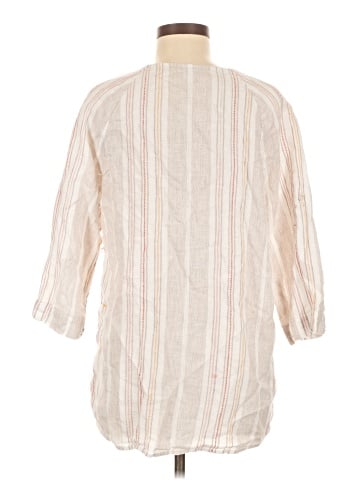 J.Jill 3/4 Sleeve Button-Down Shirt (view 2)