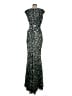 Mac Duggal 100% Polyester Stars Black Cocktail Dress Size 4 - photo 2