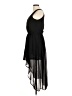 Doe & Rae 100% Polyester Solid Black Cocktail Dress Size M - photo 5