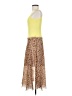 George 100% Polyester Yellow Casual Dress Size S - photo 5