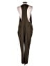 Forever 21 Contemporary Solid Brown Jumpsuit Size L - photo 2