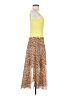 George 100% Polyester Yellow Casual Dress Size S - photo 4
