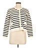 Assorted Brands Stripes Ivory Cardigan Size M (estimated) - photo 1