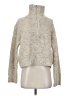 Sincerely Jules Metallic Tan Silver Turtleneck Sweater Size S - photo 1