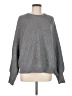 Unbranded Solid Gray Pullover Sweater Size L - photo 1