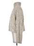Sincerely Jules Metallic Tan Silver Turtleneck Sweater Size S - photo 5