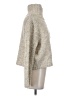 Sincerely Jules Metallic Tan Silver Turtleneck Sweater Size S - photo 4
